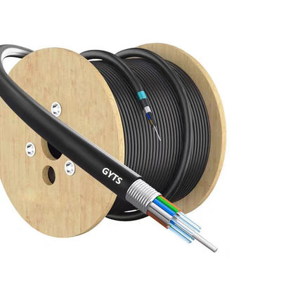 Direct Buried GYTA/GYXTW/GYTS/GYFTS Armored Fiber Optic Cable with Rodent Proof Design