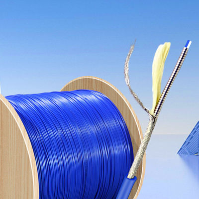 G652D G657A1 G657A2 Spiral Steel Pipe Indoor Armored Optical Fiber Cable for Telecom