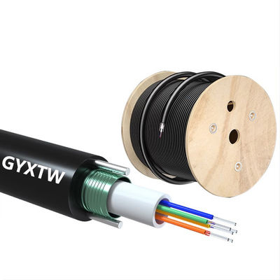 G652D/G657A1/G657A2 Fiber Type Outdoor Fiber Optic Cable for HXCOWO SM 2/4/6/ Core GYXTW