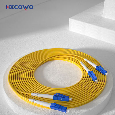 HXCOWO 0,9mm/2mm/3mm Cabos blindados de fibra óptica comprimento de onda 850nm/1310nm/1550nm 2