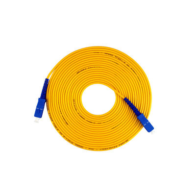 Cordão de patch de salto multi-modo de modo único SC-SC Armor Cordão de patch de fibra óptica para FTTH